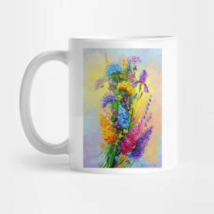 Bouquet of meadow flowers Mug